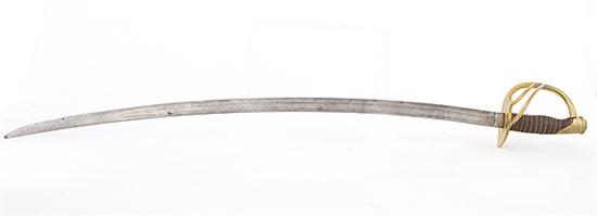 U.S. Model 1850 Civil War cavalry saber