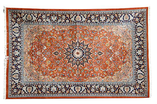 Persian Tabriz carpet 4 7 x 7 1  136ab4