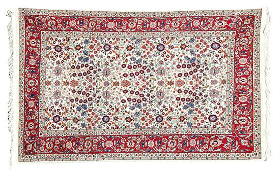 Tabriz carpet signed Turkish Hereke 136ae1