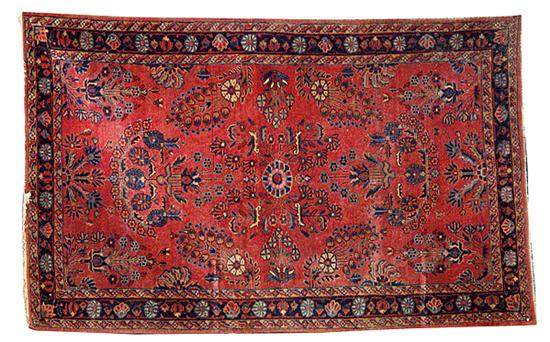 Antique Sarouk carpet circa 1920 136adc