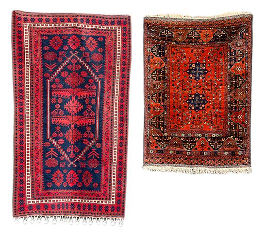 Two Balouchestan carpets 3 6  136add