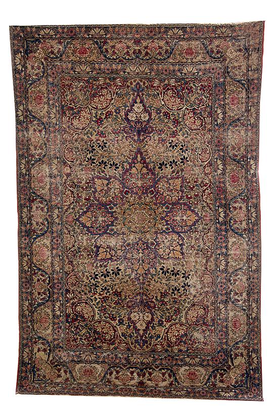 Antique Persian Kerman carpet circa