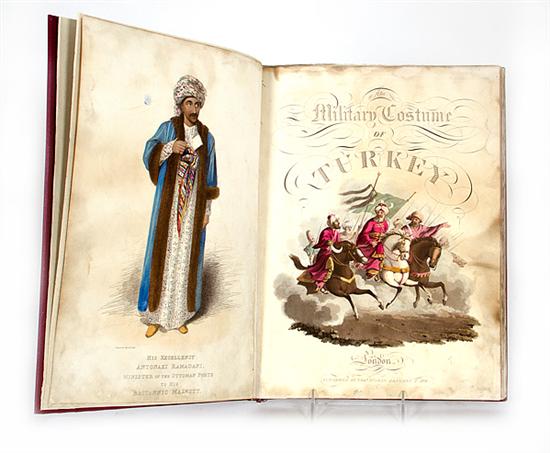 Illustrated book Military Costumes 136b0b