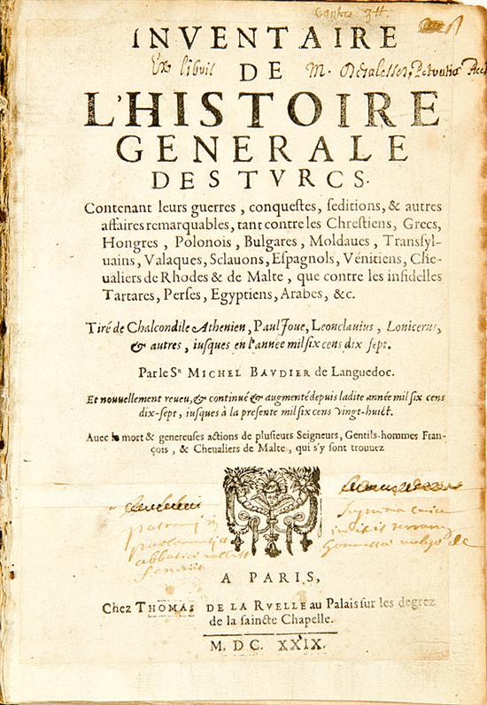 Rare 17th century book: History