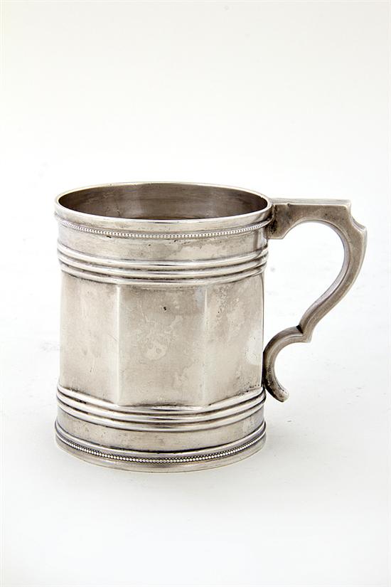 Southern coin silver mug Gale &