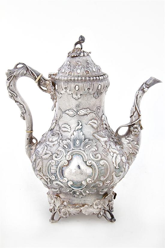 American coin silver coffeepot 136b76