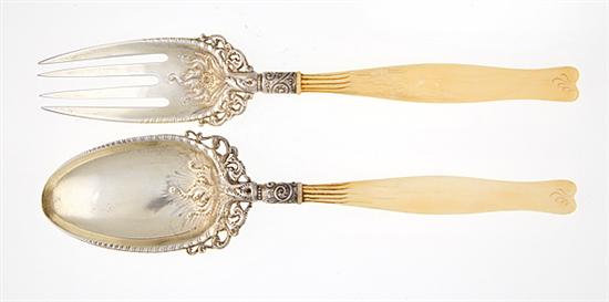 Whiting Ivory pattern sterling 136bed