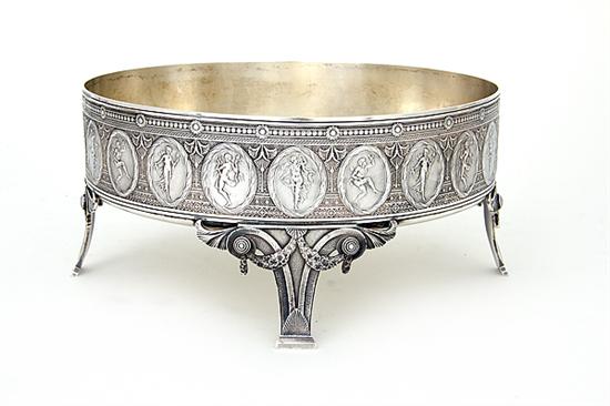 Whiting sterling footed centerpiece
