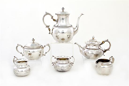 Whiting sterling coffee set and 136c10