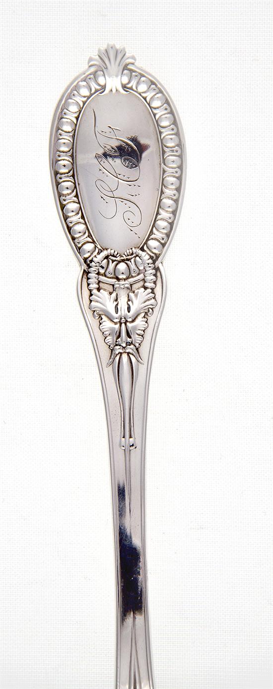 Whiting Mask pattern sterling flatware 136c4d