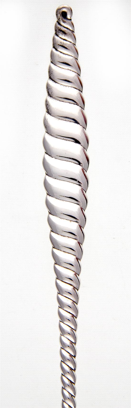 Whiting Oval Twist pattern sterling 136c4e