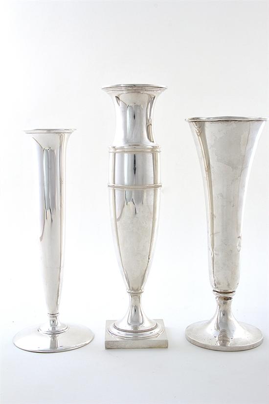 Whiting sterling vases New York 136c74