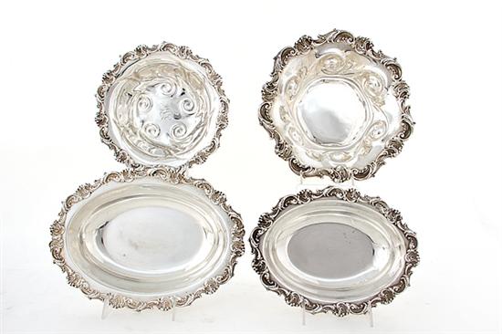 Whiting sterling serving dish set 136c7f
