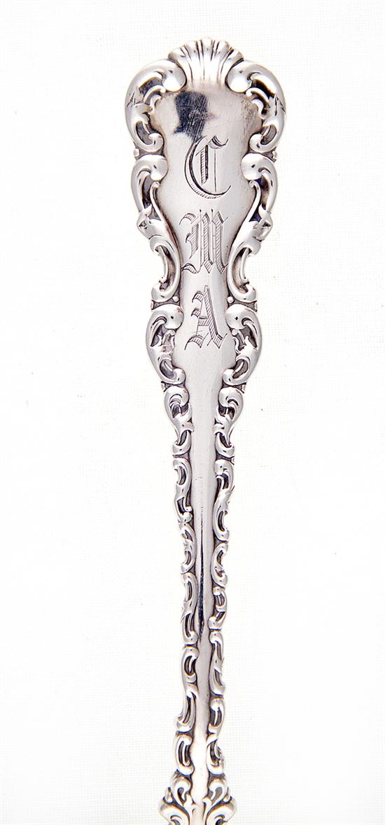 Whiting Louis XV pattern sterling 136c85