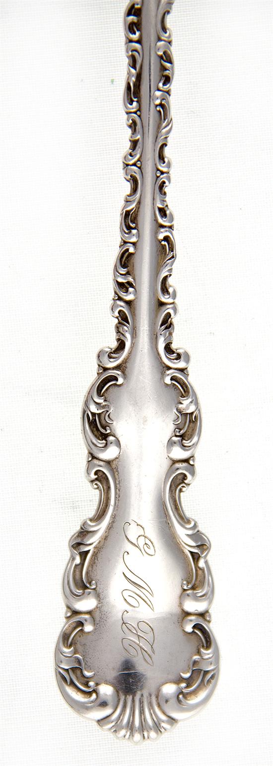 Whiting Louis XV pattern sterling 136c86