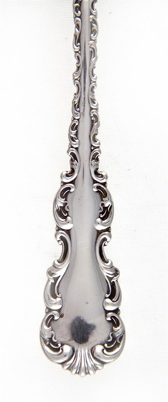 Whiting Louis XV pattern sterling 136c89