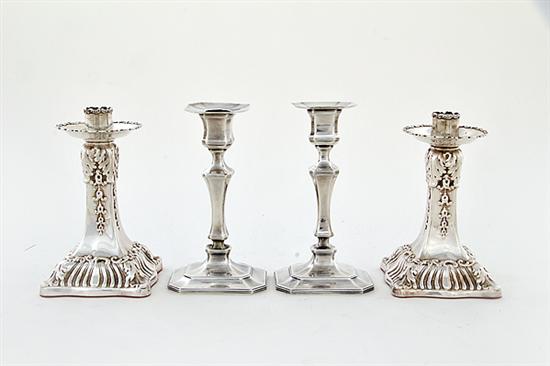 Whiting sterling candlesticks New 136c83