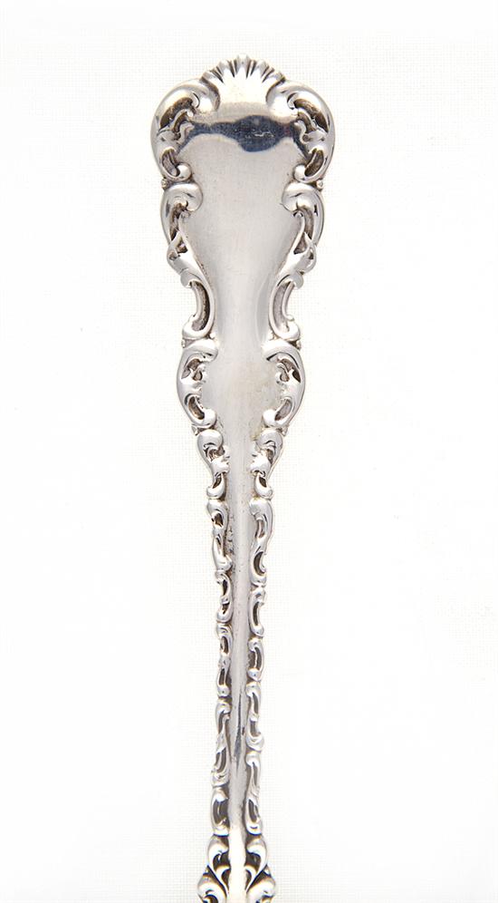 Whiting Louis XV pattern sterling 136c91