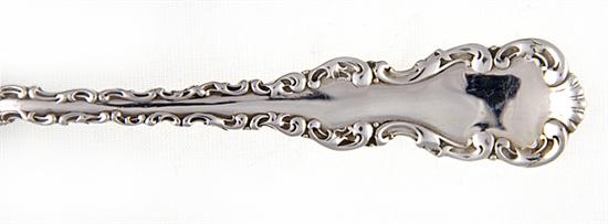 Whiting Louis XV pattern sterling 136c8b