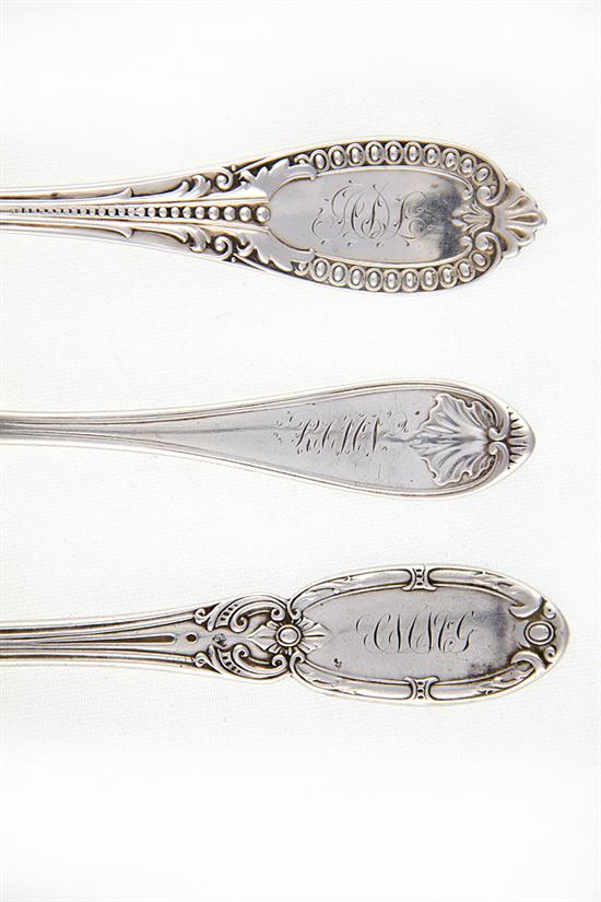 William Gale & Co silver serving