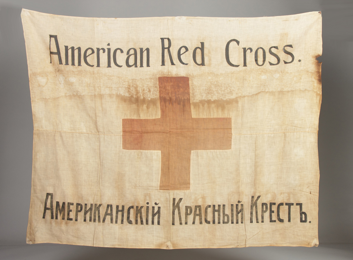 American Red Cross Flag from Russian 136cdd