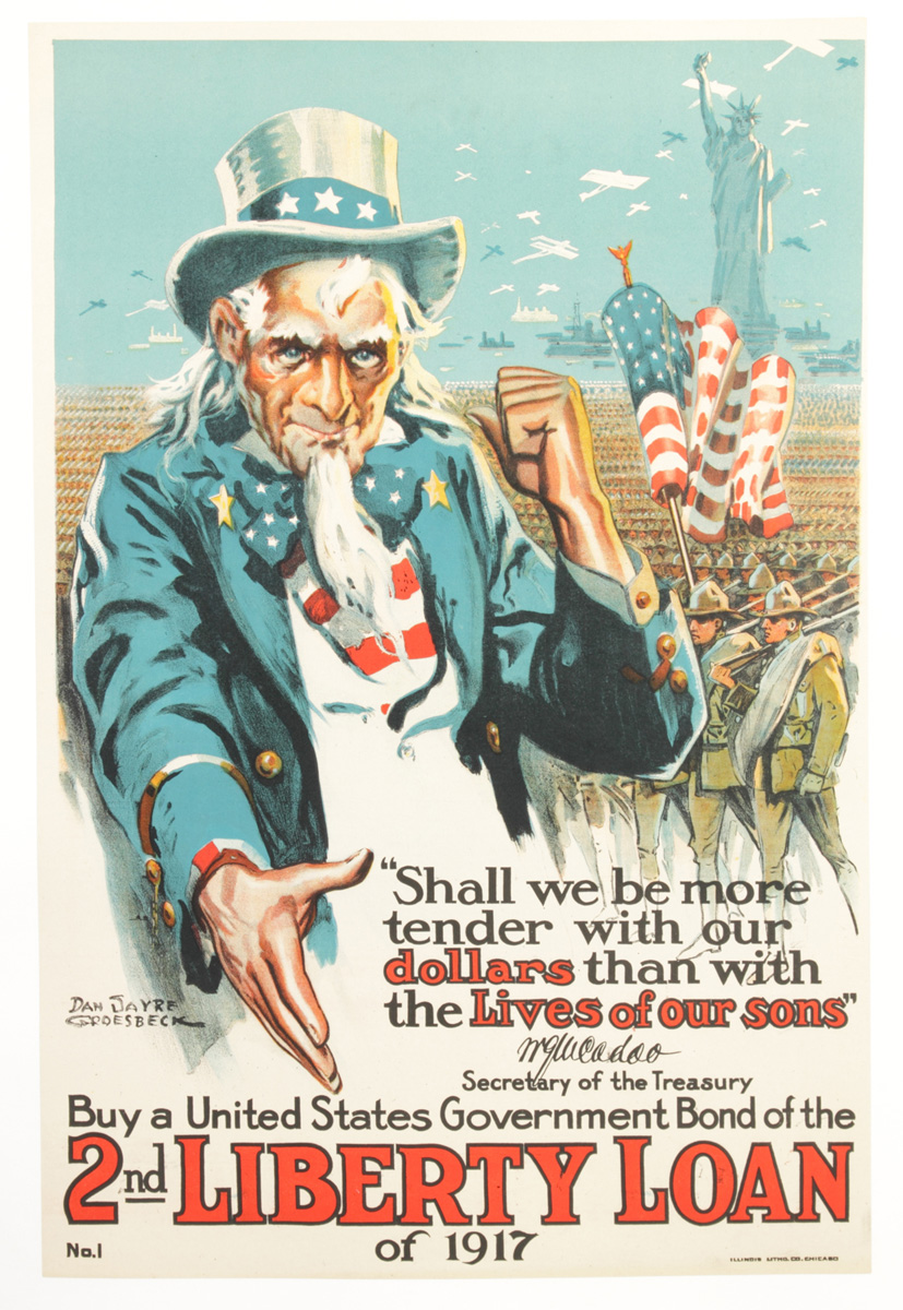 ''2nd Liberty Loan of 1917'' Poster