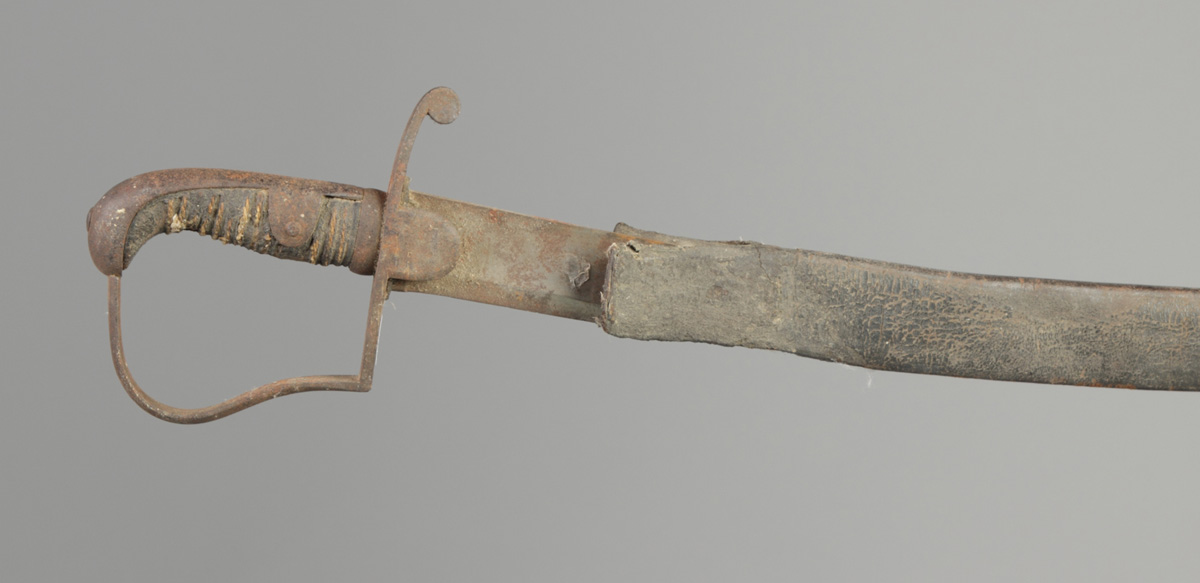 Early 19th Cent Sword w Leather 136d34