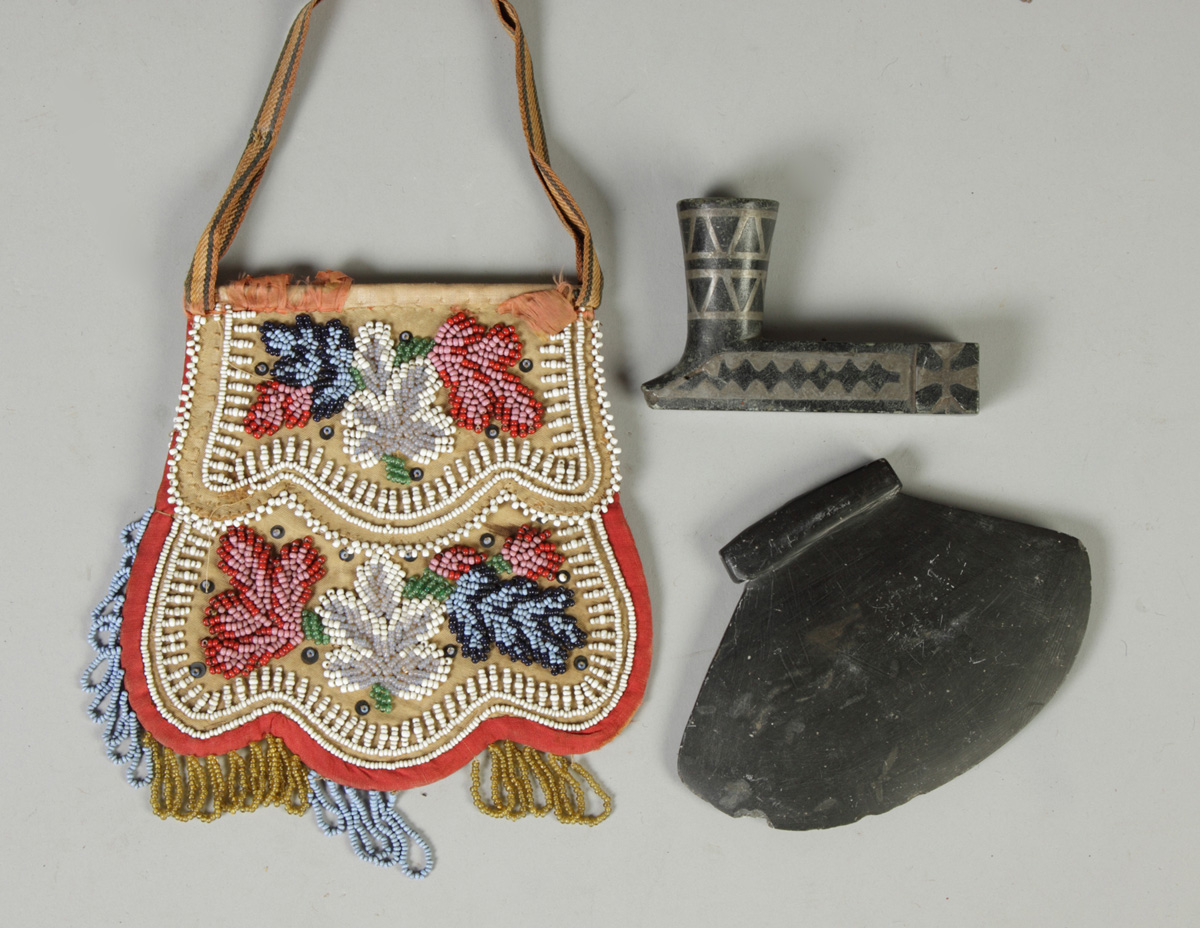 Group of Native American Artifacts Beaded