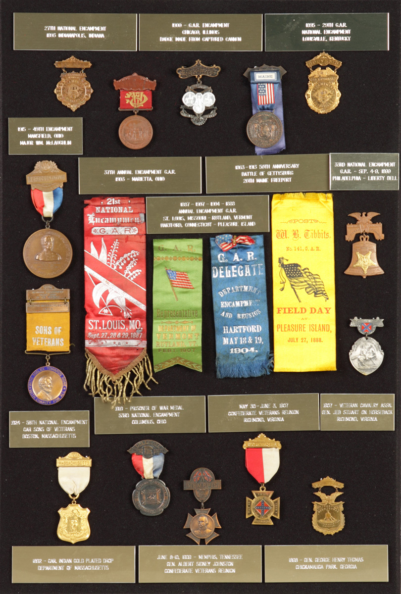 18 Grand Army of the Republic Medals Badges 136d3e
