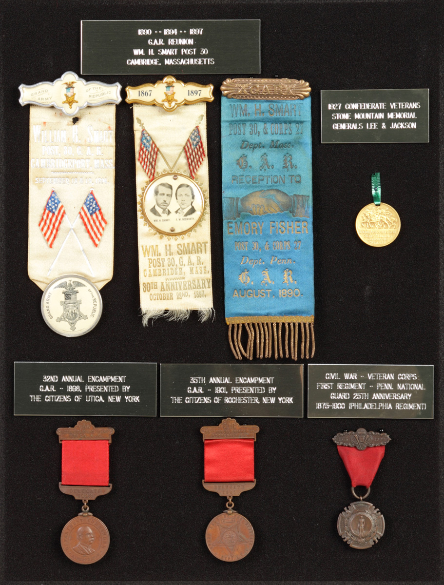 7 Grand Army of the Republic Medals Badges 136d41