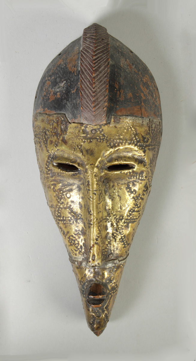 Carved Wood Mask Possibly African.