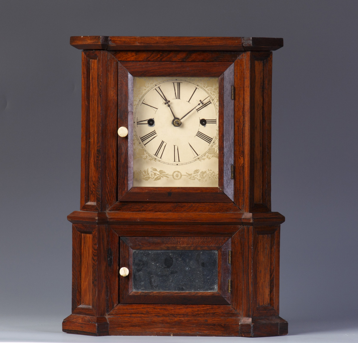 Atkins Shelf Clock Bristol Ct  136d80