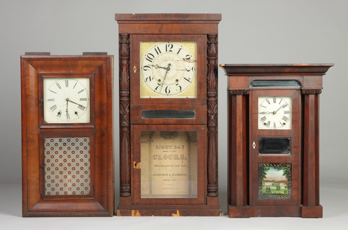 Shelf Clocks Lot 168: Jerome &