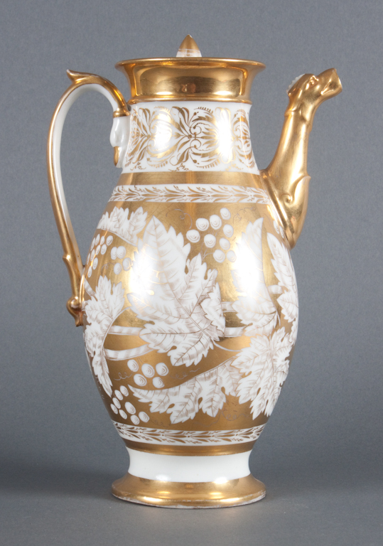 Porcelain de Paris gilt decorated 136e03