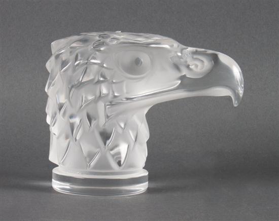 Lalique partially frosted glass 136e40