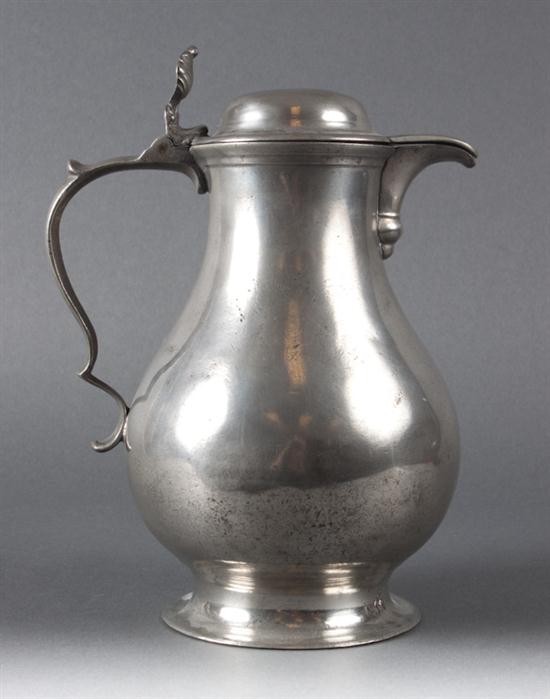 Flemish pewter flagon early 19th 136e55