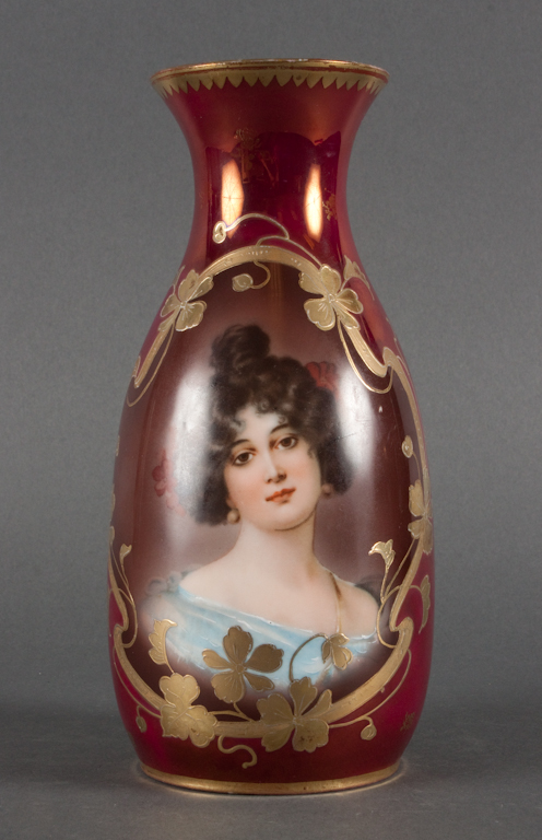 Zeh Scherzer & Co. porcelain portrait