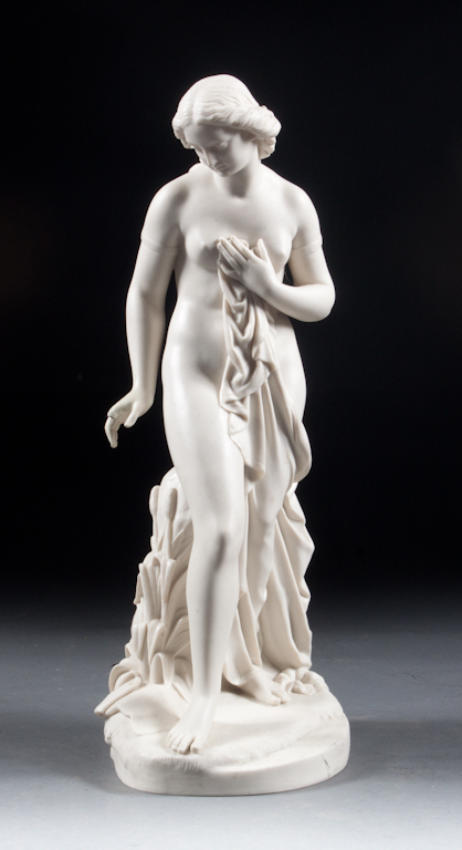 Copeland parian figure Musidora  136e88