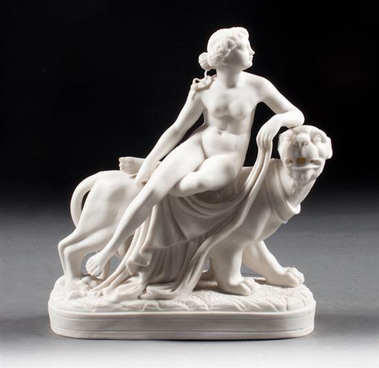 English or Continental parian figural