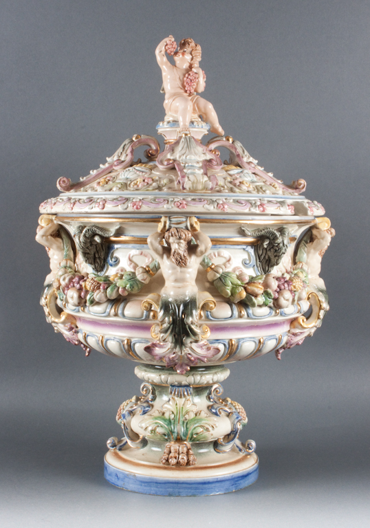 German Renaissance style majolica