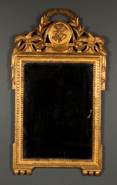 Italian carved giltwood mirror 136fb2
