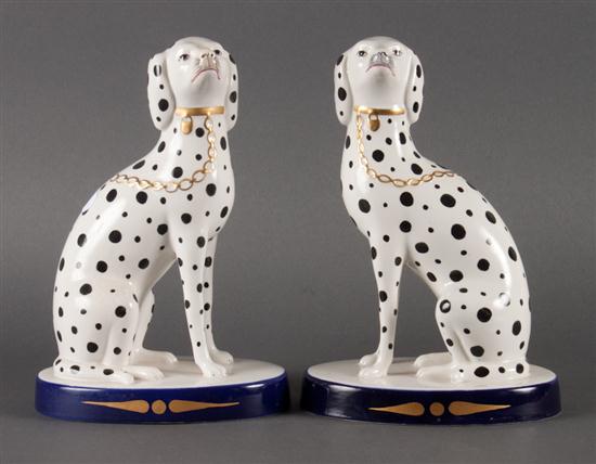 Two Staffordshire style ceramic