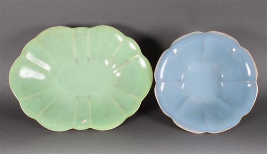 Two Cowan Pottery footed bowls 139959