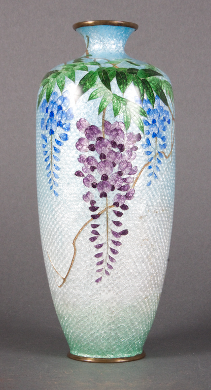 Japanese ginbari cloisonne vase 139972
