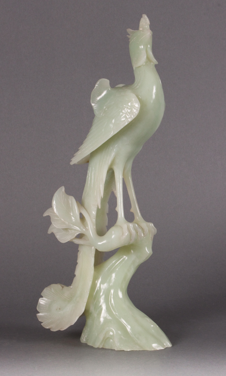Chinese carved hardstone phoenix 13996d