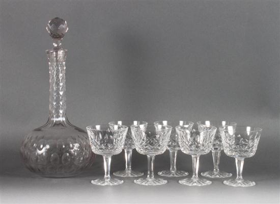 American glass decanter in the 1399e8