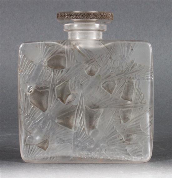 Lalique partial frosted glass scent 1399e9