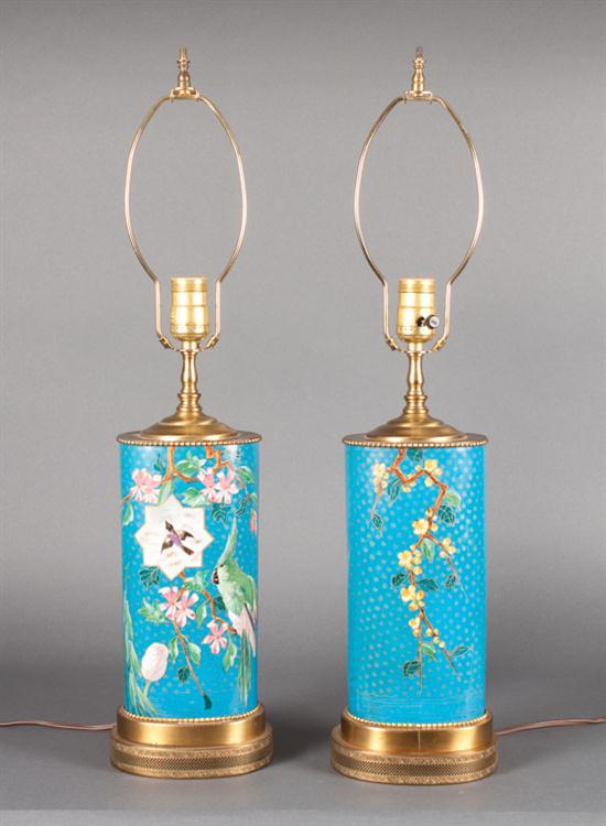 Pair of French Japonisme painted 139a2e