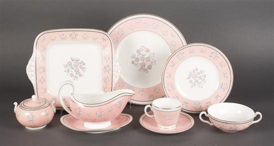 Wedgwood china 86-piece partial