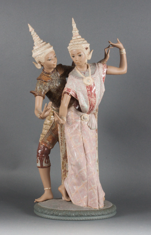 Lladro Gres figural group Thai 139a4e